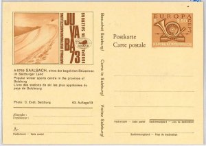 42835 - AUSTRIA - POSTAL STATIONERY CARD 1973 - EUROPE CEPT-