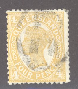 Queensland, Scott #118, Used