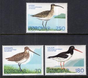 Faroe Islands 29-30 Birds MNH VF
