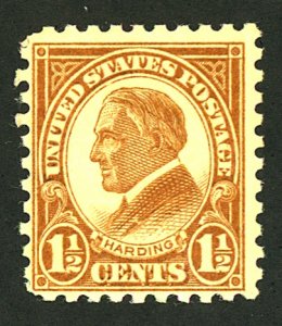 U.S. #582 MINT OG LH