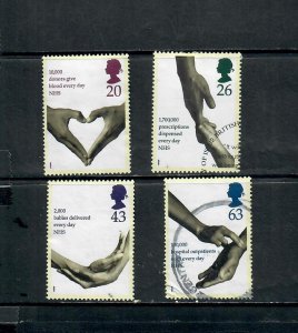 G.B 1998 COMMEMORATIVES  SET NATIONAL HEALTH SERVICE  h 220123   , USED