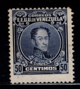 Venezuela  Scott 280 Used perf 12 Simon Bolivar stamp