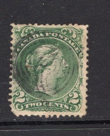 Canada Scott 24. Used CV $95.00