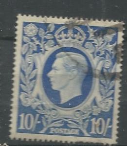 Great Britain =  Scott # 251A - Used