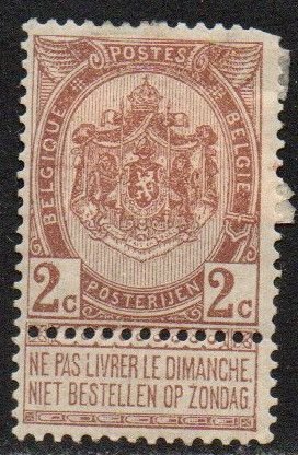 Belgium Sc #62 Mint Hinged