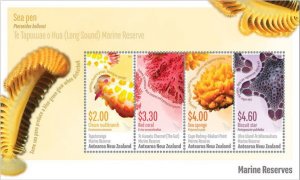 New Zealand 2024 MNH Stamps Souvenir Sheet Animals Marine Life Corals National P