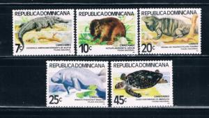 Dominican Republic 835;C314-17 MNH set Wildlife (D0056)