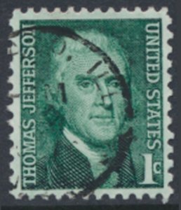 USA SC# 1278  Used  Thomas Jefferson see details & scans