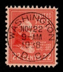 United States #827 used first day cancel