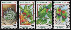 Niuafo'ou Scott #'s 202 - 205 MNH