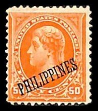 Philippines 1899, 50c, Stamp out of set, Unused (hinged)