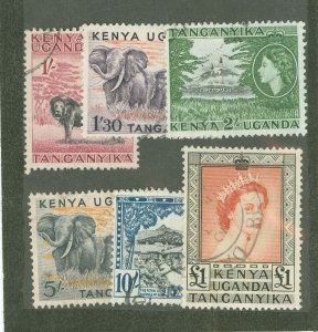 Kenya Uganda Tanganyika/Tanzania #112-17 Unused