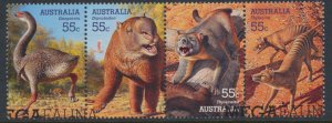 Australia  SC#  2978b SG 3080a Used  Megafauna  with fdc see details & scan