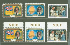 Niue #655-660  Single (Complete Set)