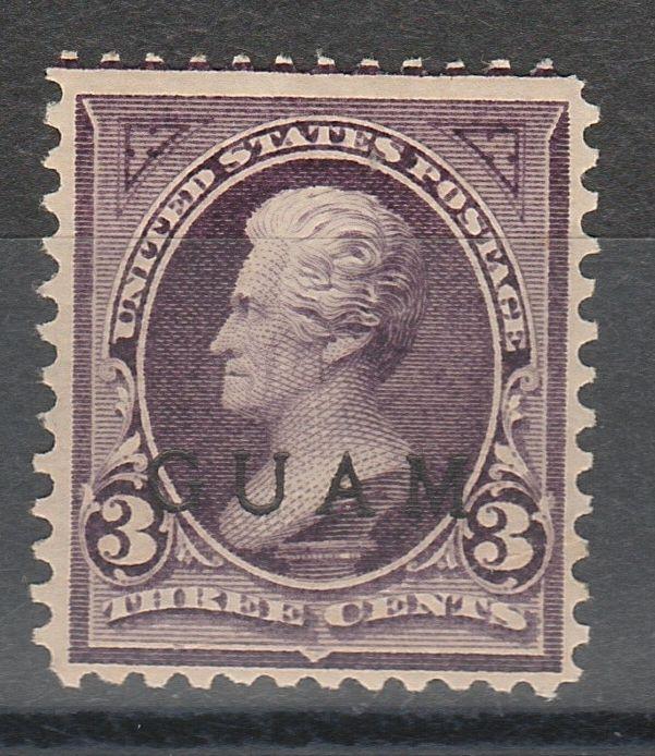 GUAM 1899 JACKSON 3C