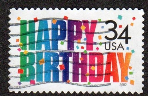 United States 3558 - Used - Happy Birthday
