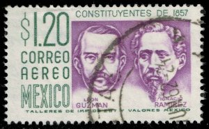 Mexico #C237 Leon Guzman and Ignacio Ramirez; Used