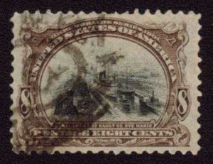 MALACK 298 VF/XF, used,  nice large stamp n2231 