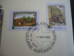 Postal History - Australia - Scott# 839, 841 - First Day Cover