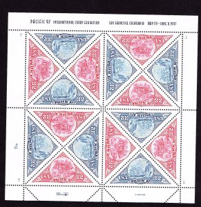 3130-31 - PACIFIC 97 Sheet -  Face $5.12 MNH