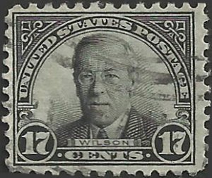 # 697 Used Black Woodrow Wilson