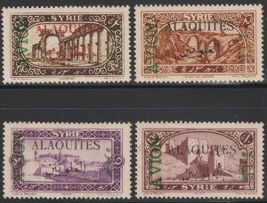EDSROOM-18046 French Colony Alaouites C5-C8 LH 1925 Complete Airmails CV$30