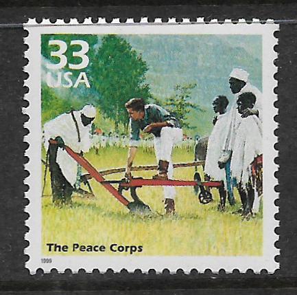 UNITED STATES, 3188F, MNH, THE PEACE CORPS