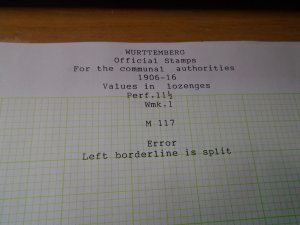 Wurttemberg  #   O23      Mint