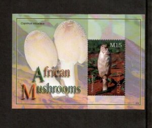 Lesotho 2007 - Mushrooms - Souvenir Stamp Sheet - Scott #1427 - MNH