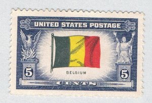 US 914 MNH Flag of Belgium 1943 (BP85115)