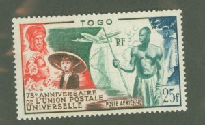 Togo #C18 Mint (NH) Single