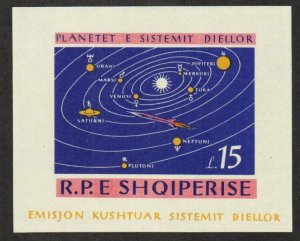 Albania Stamp 786  - Solar System