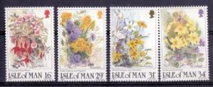 ISLE OF MAN - Wild Flowers - MNH