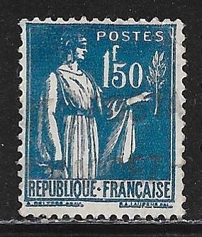 France 282: 1.50f Peace with Olive Branch, used, F
