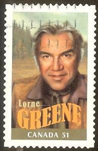 Canada 2154c 51c Hollywood-Lorne Greene, Bonanza 2006 used