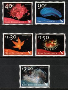 ROSS DEPENDENCY 2003 Marine Life; Scott L79-83, SG 84*88; MNH