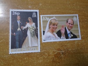 Isle of Man  #  837A-B   MNH