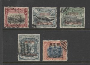 STAMP STATION PERTH North Borneo #5 Fine Used Stamps