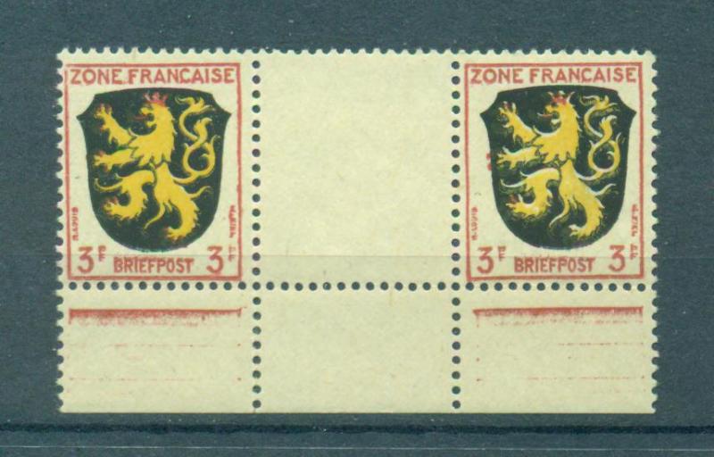 Germany sc# 4N2 gutter pair mnh cat value $4.80