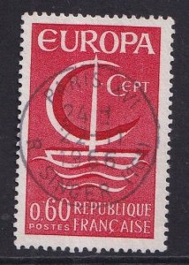 France  #1164  used 1966   Europa  60c