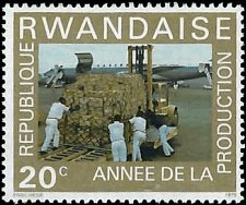 RWANDA   #699 MNH (3)