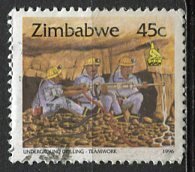 Zimbabwe; 1996: Sc. # 728: Used Single Stamp