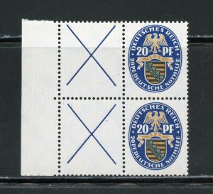 GERMANY DEUTSCHES REICH BOOKLET PANE SC#B14a MICHEL HB#43B MINT NH--SCOTT $600 