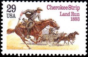 Scott 2754 Cherokee Strip MNH 