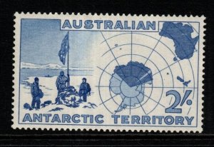 AUSTRALIAN ANTARCTIC TERR SG1 1957 2/= ULTRAMARINE MNH