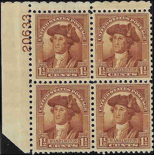 706 Mint,OG,NH... Plate Block of 4... SCV $27.50