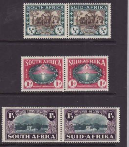 South Africa-Sc#B9-11- id9-unused NH Semi-postal set-1939-