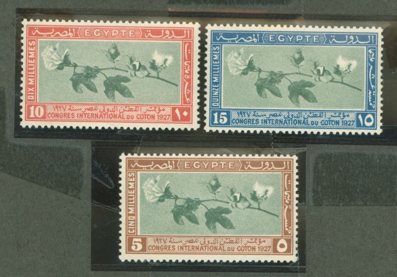 Egypt #125-127  Single (Complete Set)