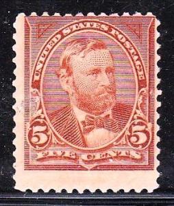 United States 255 - used - very light cancel