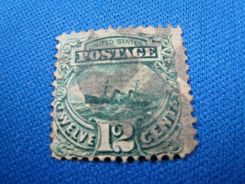 UNITED STATES, 1869 SCOTT #117 -  USED   (#2)  